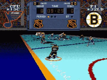 Super Hockey (Europe) screen shot game playing